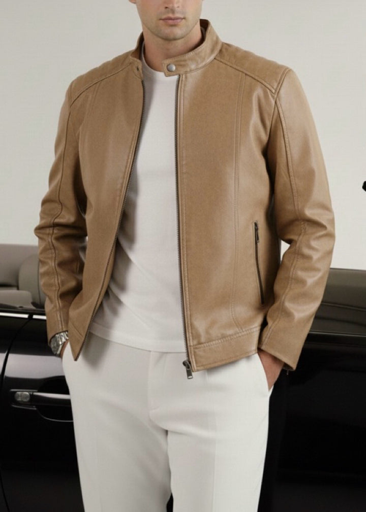 THE ALPINE-STORM JACKET-TAN