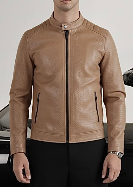 THE PHANTOM KNIGHT JACKET-TAN