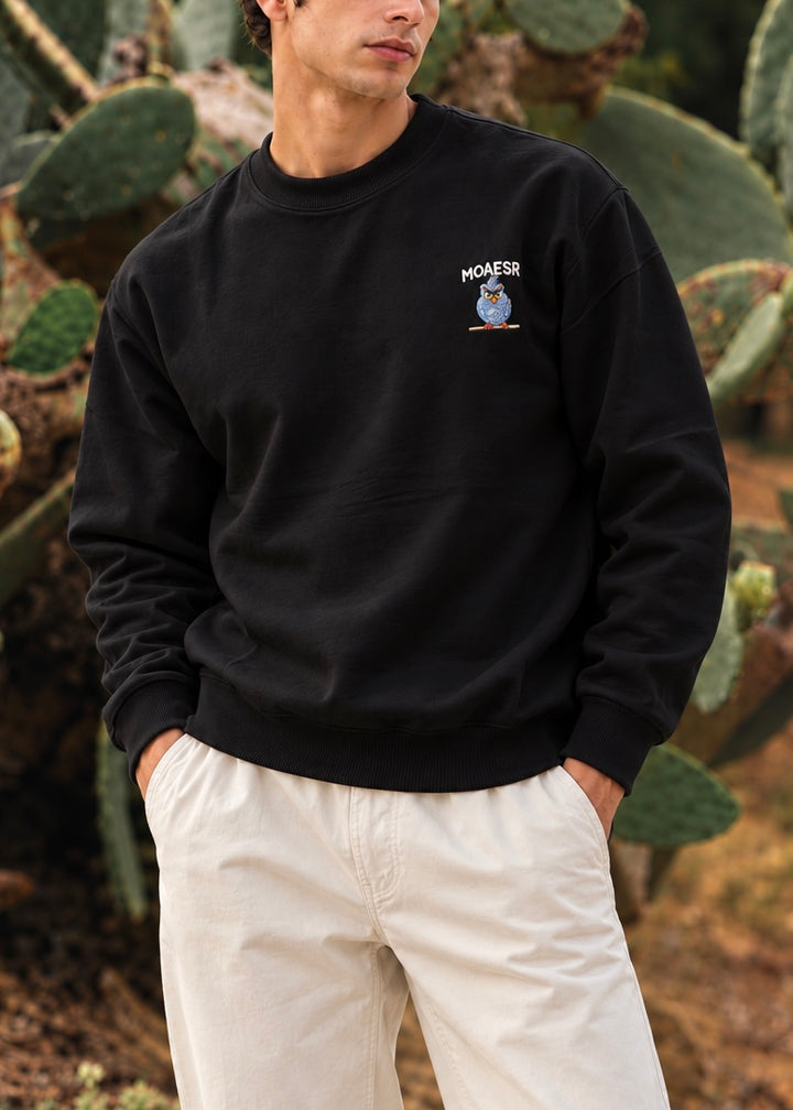 THE MELLOW SWEATSHIRT BLACK
