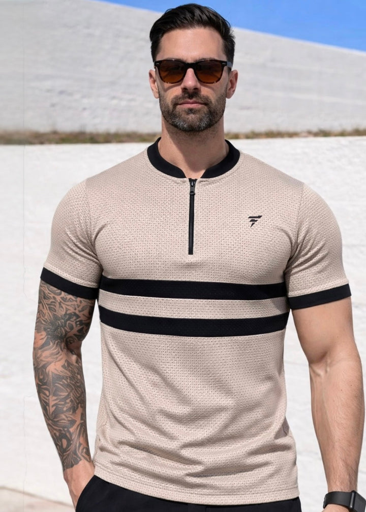 THE ATHLEISURE SKIN BLACK SHIRT-FT