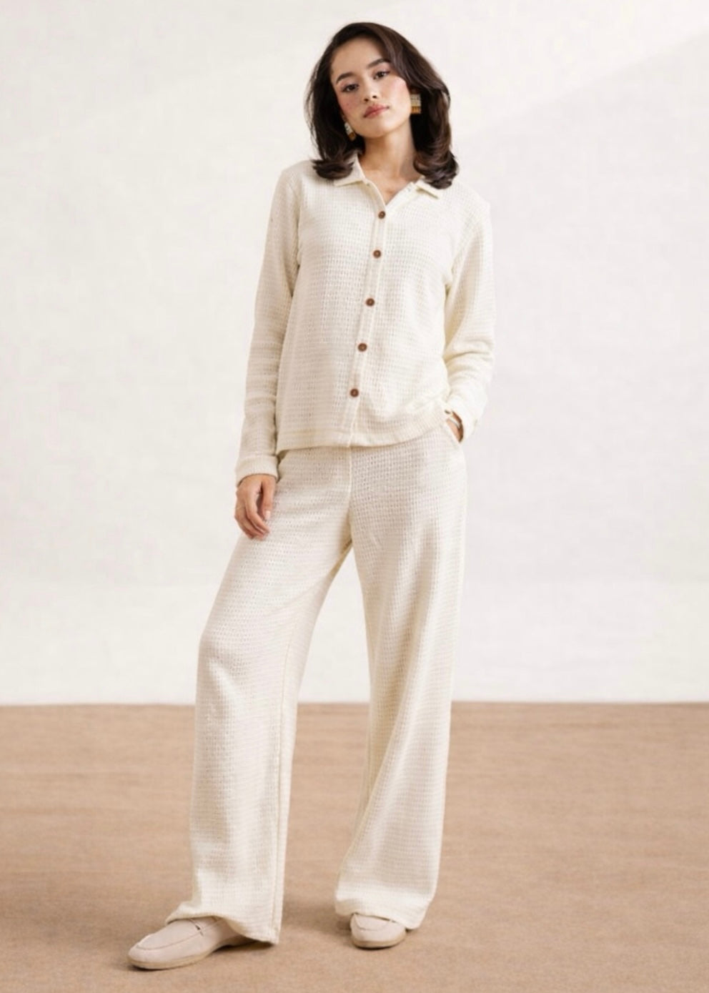 The Textured Grace-Wear tracksuit-FT