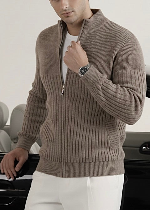 THE SOFT WEAVE BOMBER-FT