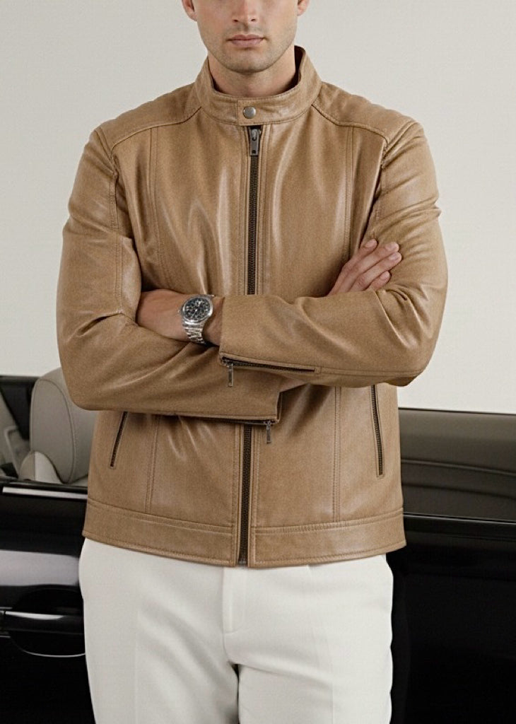 THE ALPINE-STORM JACKET-TAN