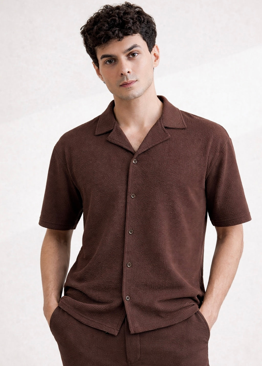 THE GLAMER TEXTURE SHIRT-FT