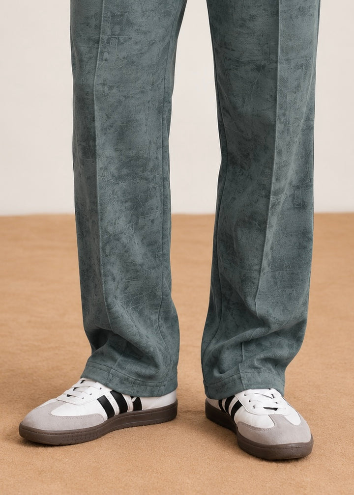 Vintage Texture Pant Trouser Zink