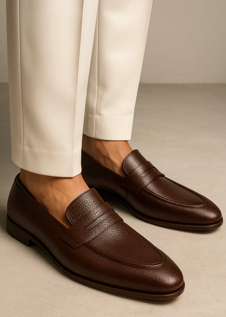006 AUTHENTIC ELEGENCE CARRY AND WEAR SHOES-BROWN P8-FT