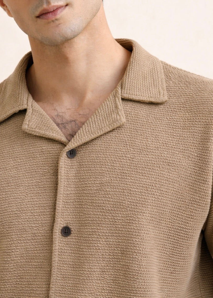 THE GLAMER TEXTURE SHIRT-FT