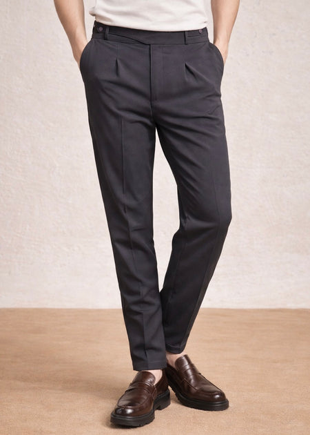 THE EVEREST GURKHA PANT-CHARCOAL
