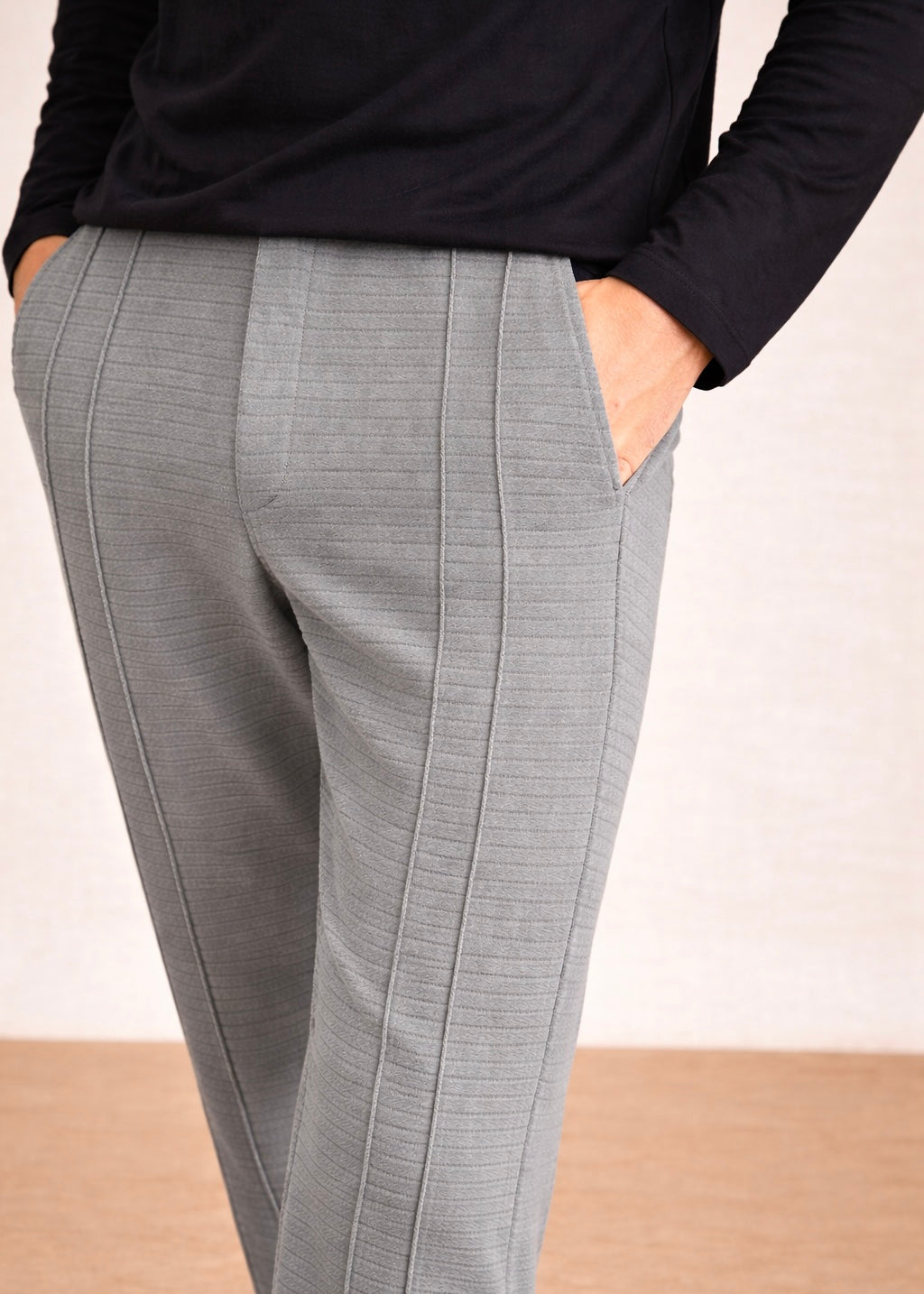 THE MODERN TAILORED TROUSER-GRAY
