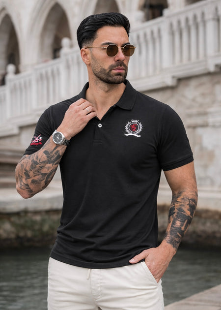 THE CLASSIC-FIT POLO-BLACK