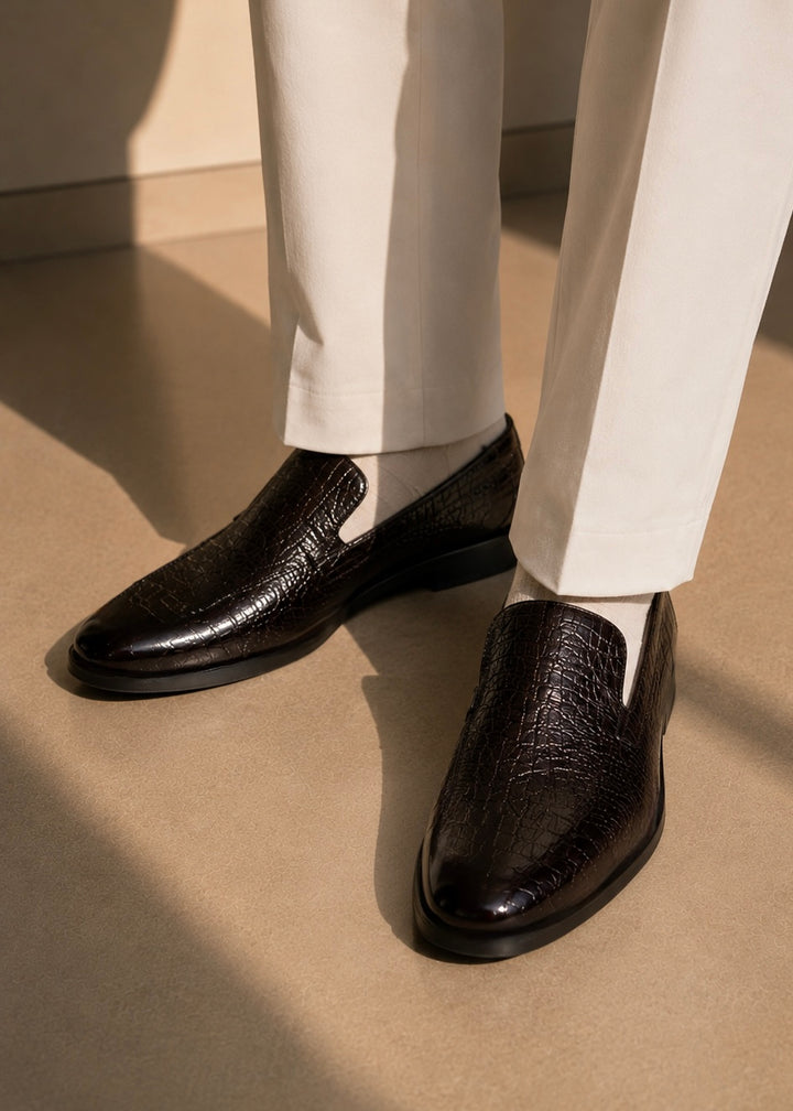 Vintage Charm Leather Shoes-FT