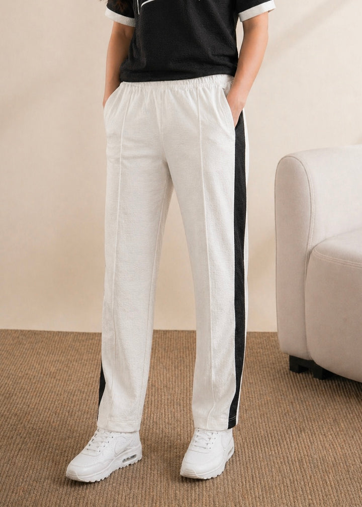 THE IMPERIAL FLEX TROUSER-WHITE