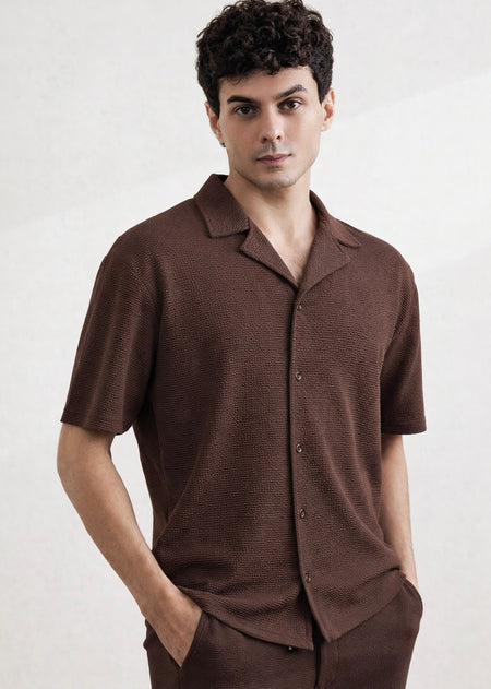 THE GLAMER TEXTURE SHIRT-FT