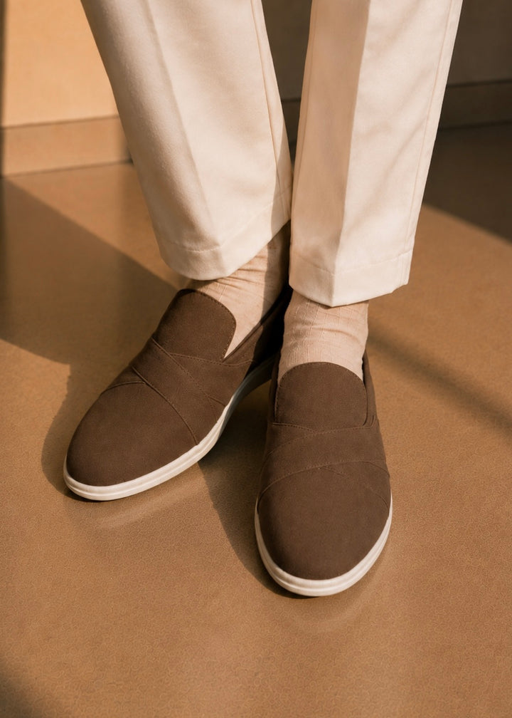 0075 Elite Avenue Luxury Shoes-Brown
