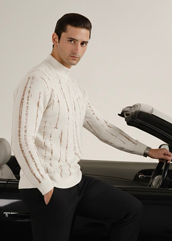 THE WINTER-LINEA SWEATER-WHITE