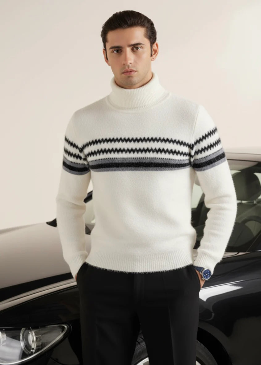 THE GLACIER STRIPE SWEATER-FT