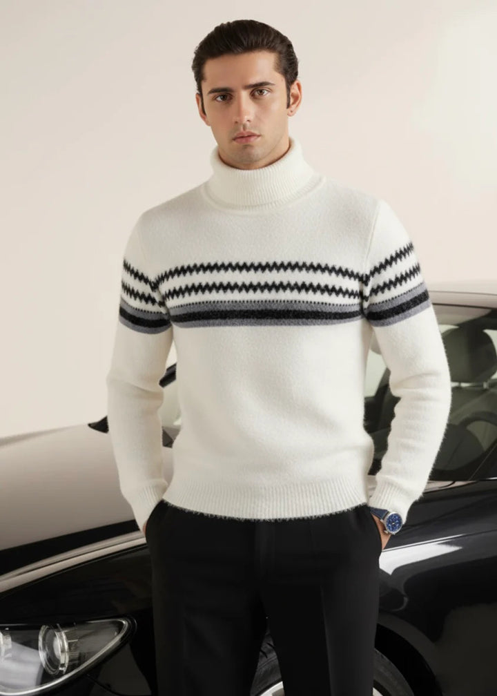 THE GLACIER STRIPE SWEATER-FT