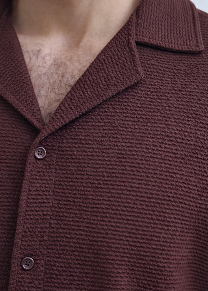 THE GLAMER TEXTURE SHIRT-FT