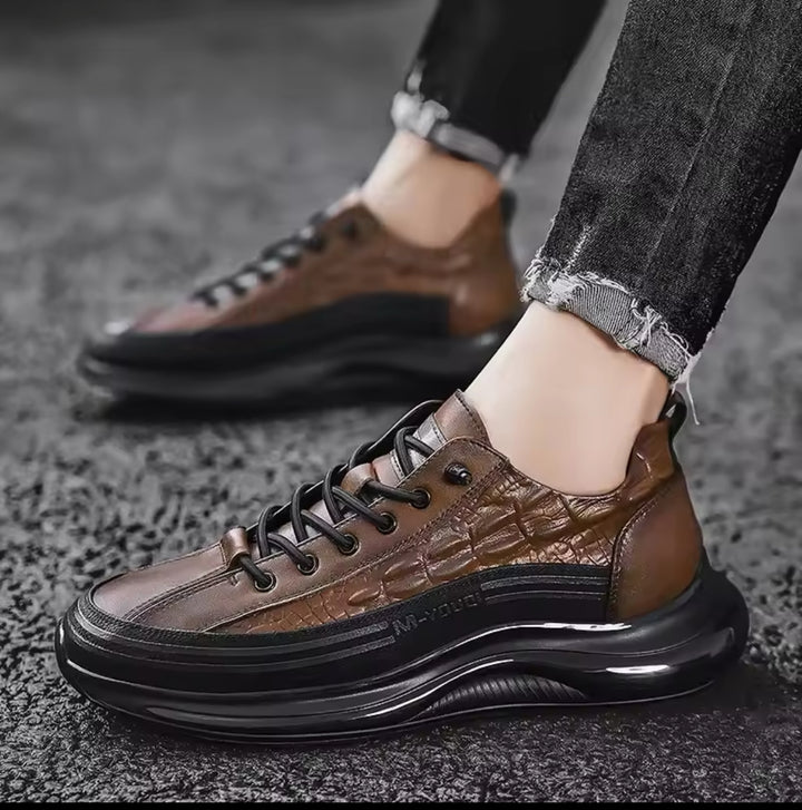 001 IMPORTED LEATHER ALLIGATOR SHOES-FT