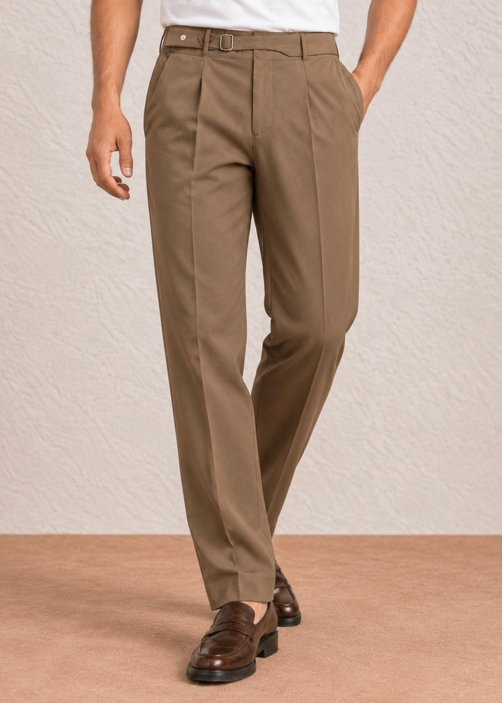 THE FALCON-ELITE GURKHA PANT-NEON BROWN