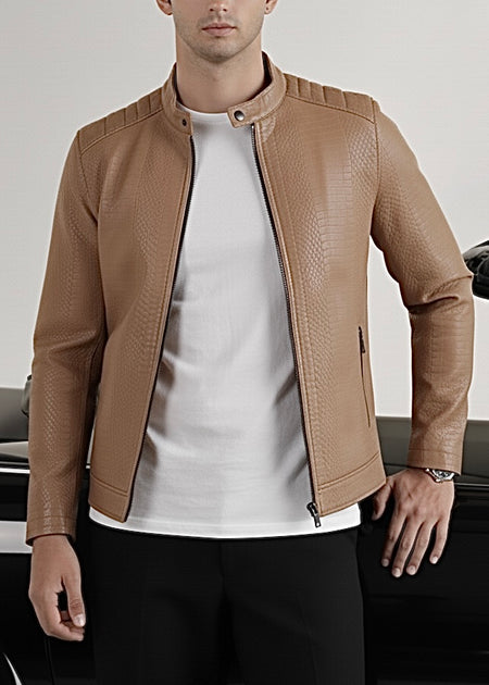 THE PHANTOM KNIGHT JACKET-TAN
