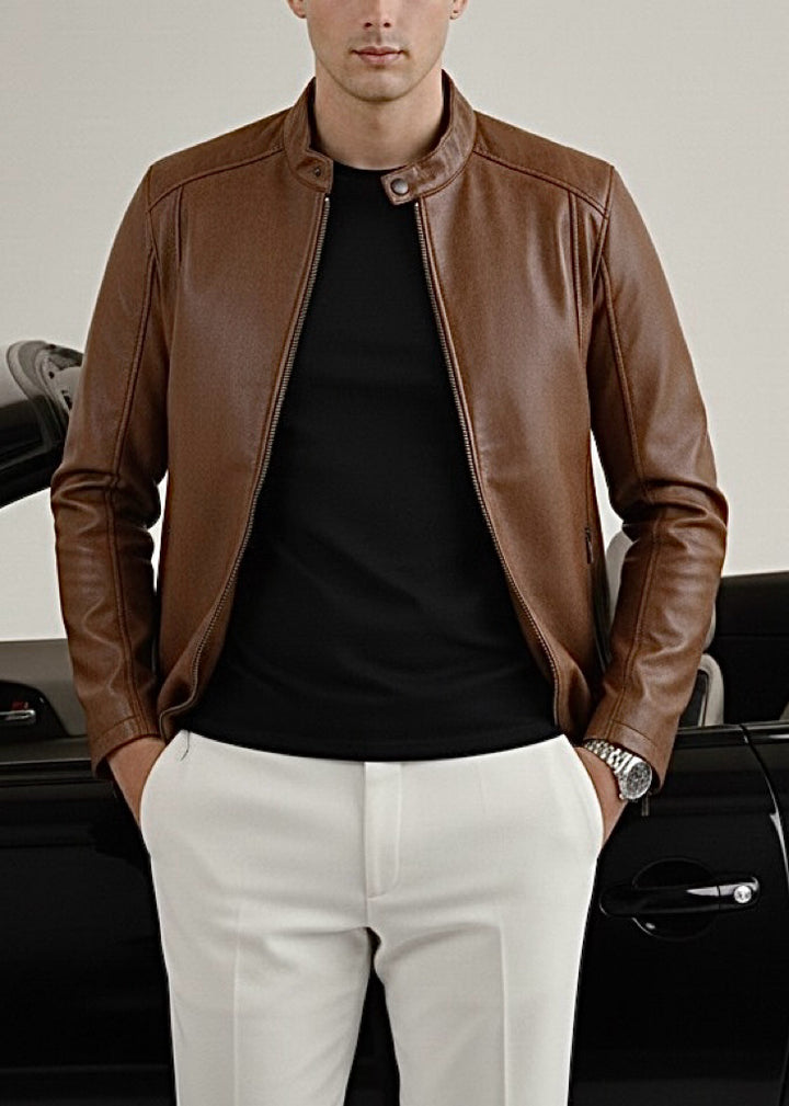 THE ALPINE-STORM JACKET-BROWN