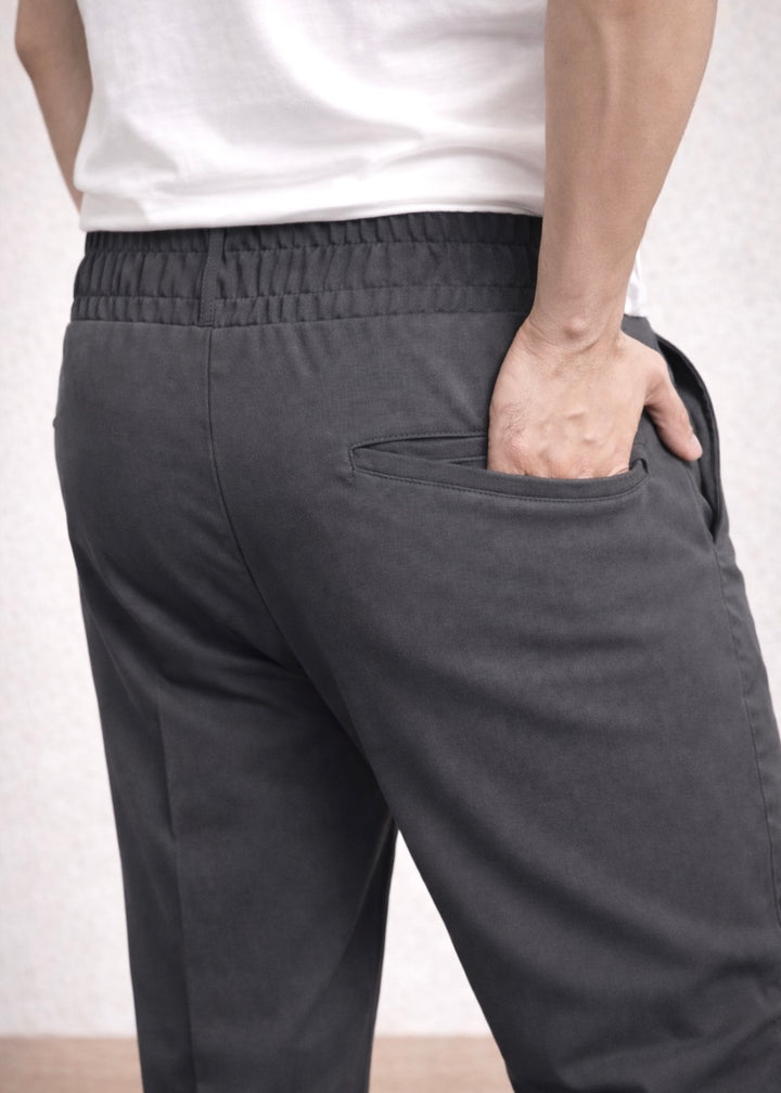 THE EVEREST GURKHA PANT-CHARCOAL