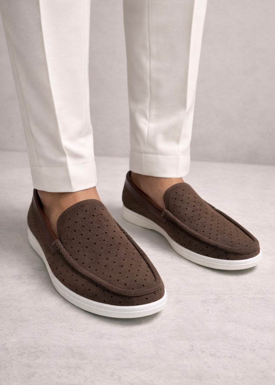0015 COMFORTABLE SLIP-ON LOAFERS-FT