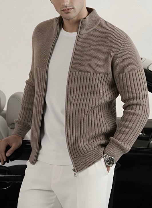 THE SOFT WEAVE BOMBER-FT