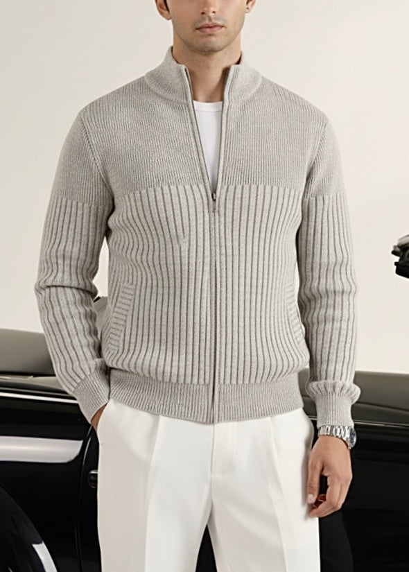 THE SOFT WEAVE BOMBER-FT