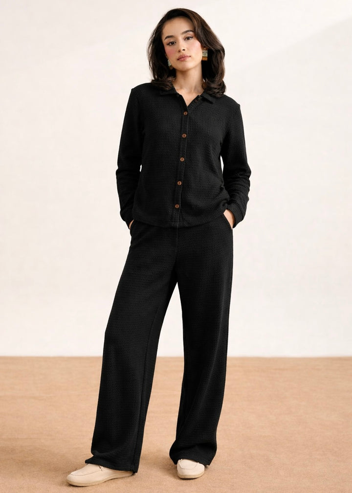 The Textured Grace-Wear SHIRT-FT