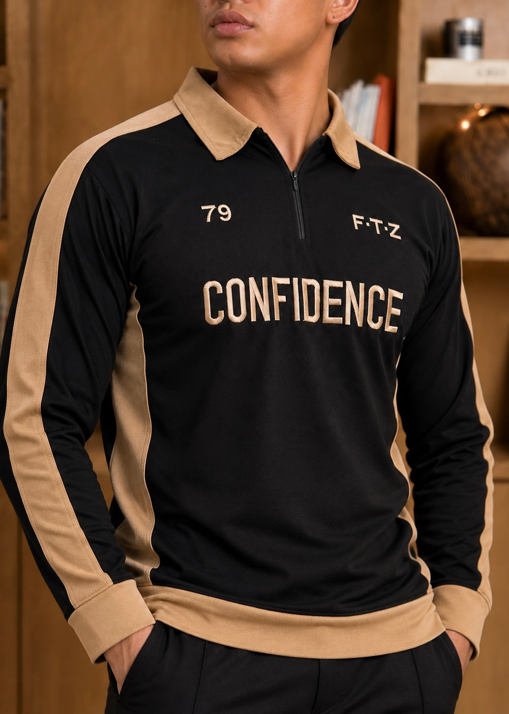 ESSENTIAL-WARM POLO-FT