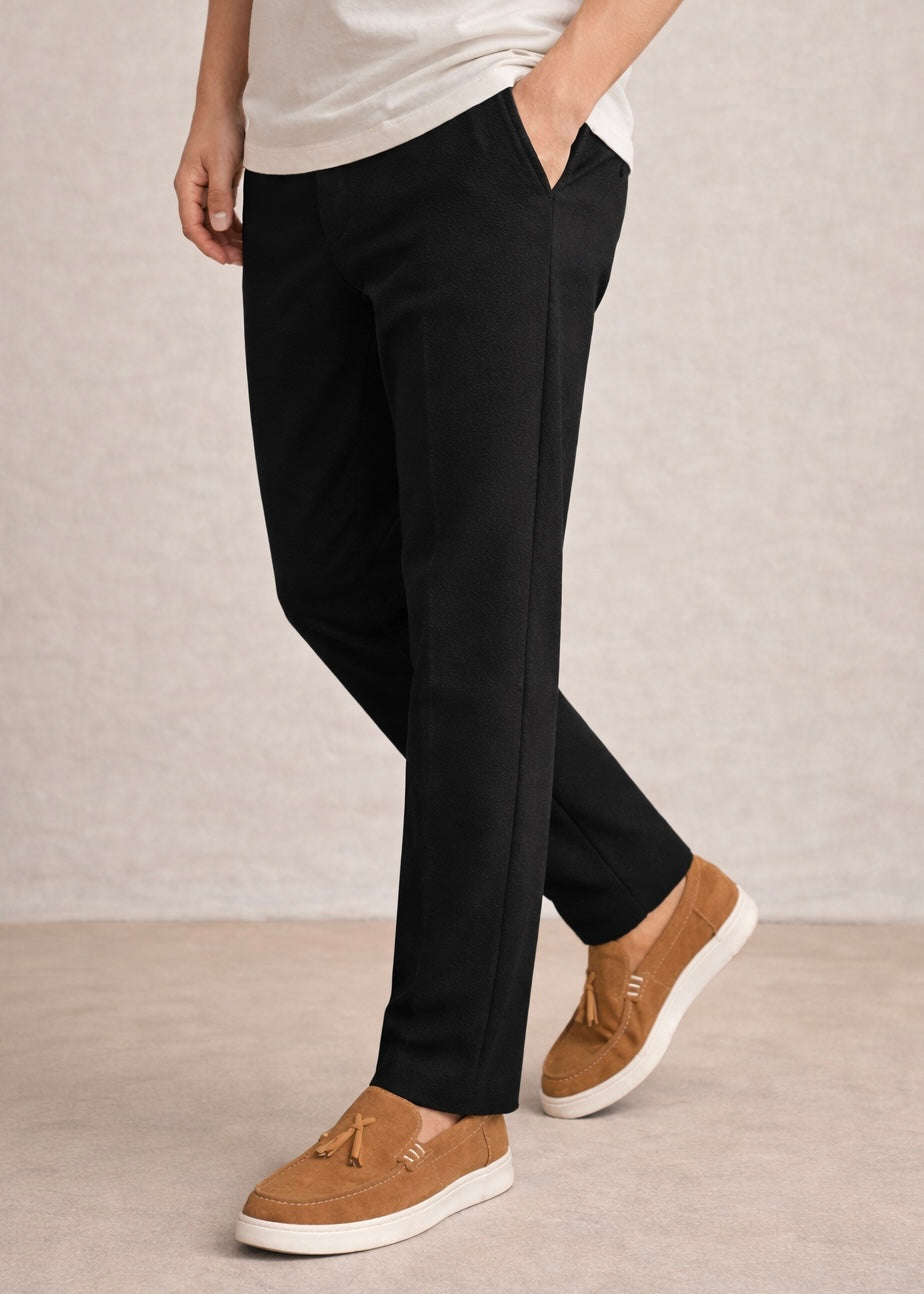 THE EASYFIT BLACK TROUSER PANTS-FT