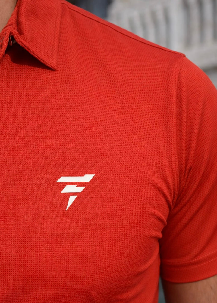 THE PRESTIGE POLO-RED