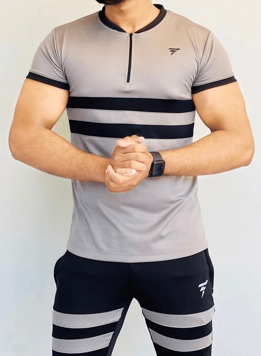 Athleisure Half Sleeves Tracksuit FITTEEZ FASHIONS