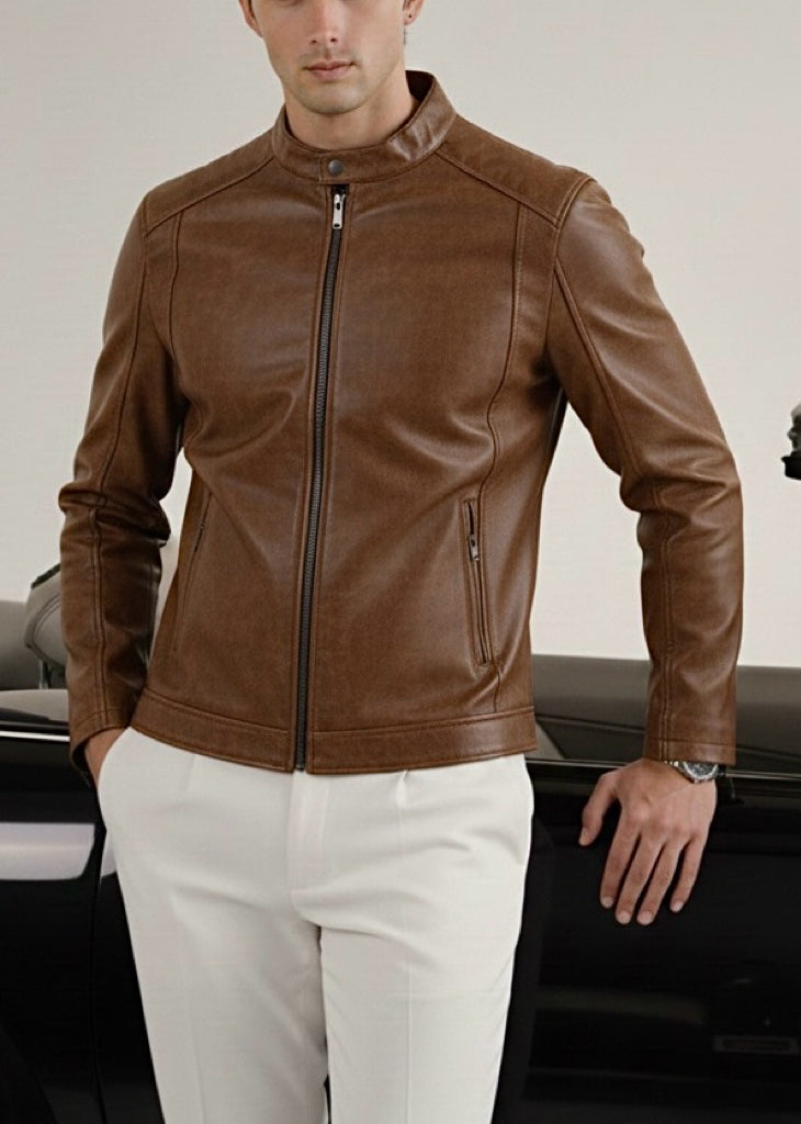 THE ALPINE-STORM JACKET-BROWN