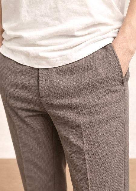 THE SOFT STRUCTURE-FIT BOTTOM-GREY