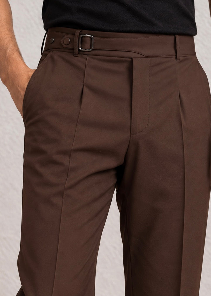 THE HUNTER-CREST GURKHA-DARK BROWN