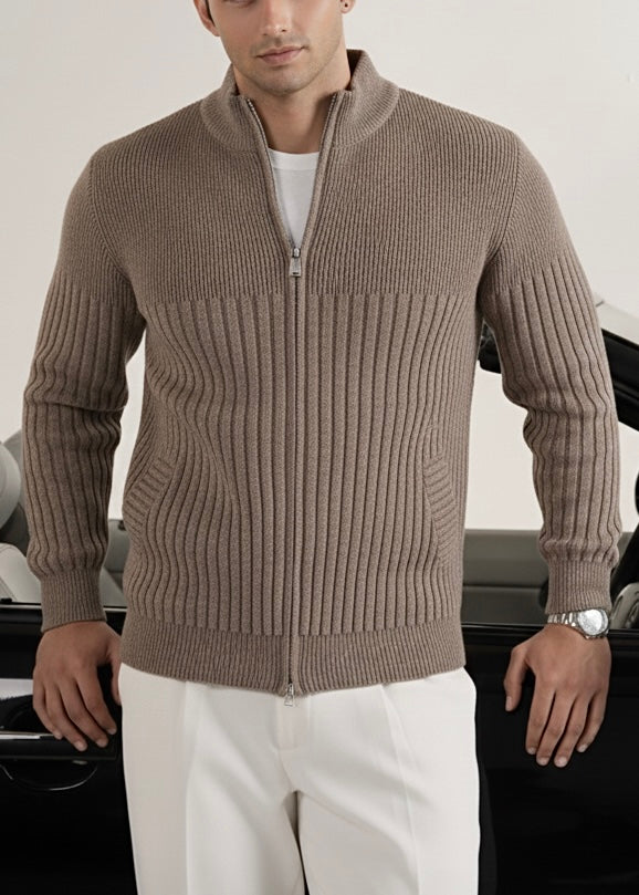 THE SOFT WEAVE BOMBER-FT