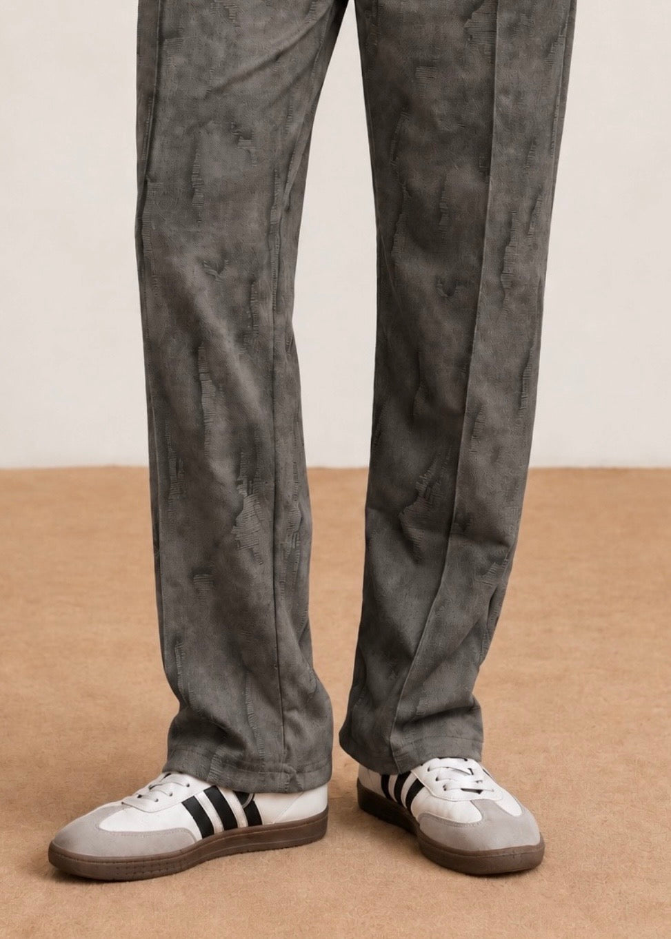 Classic Panel Track Pant Trouser GREY