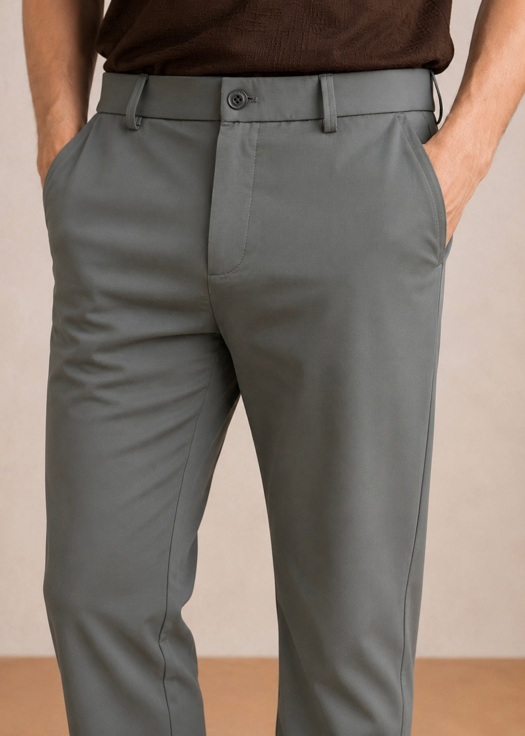 THE MAJESTIC GURKHA PANT-GRAY