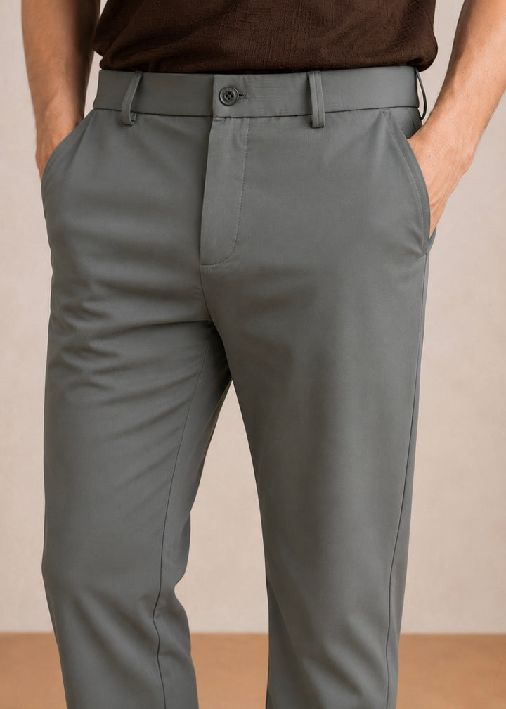 THE MAJESTIC GURKHA PANT-GRAY