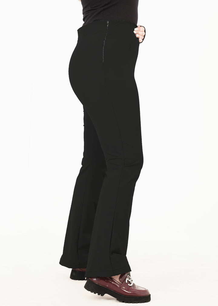 STRAIGHT TAILORED PANT'S-FT-BLACK