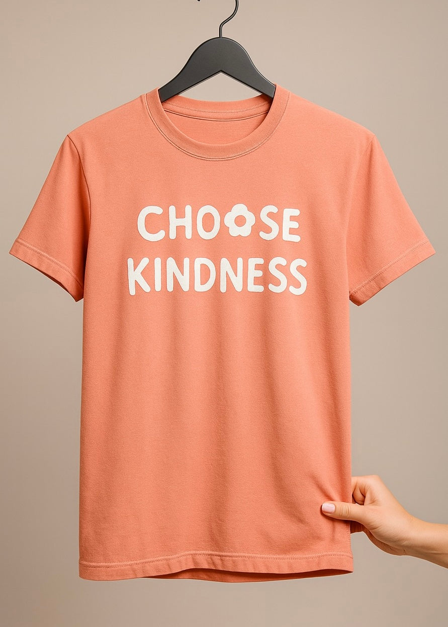 PEECH COTTON TEE-FT