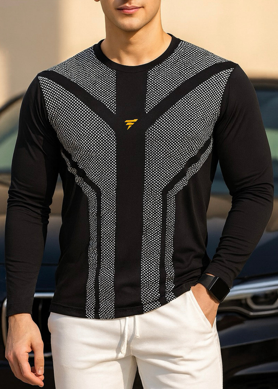 THE LYCRA FULL SLEEVES SHIRT-FT