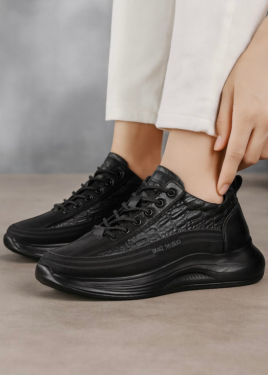 001 IMPORTED ALLIGATOR SHOES-FT