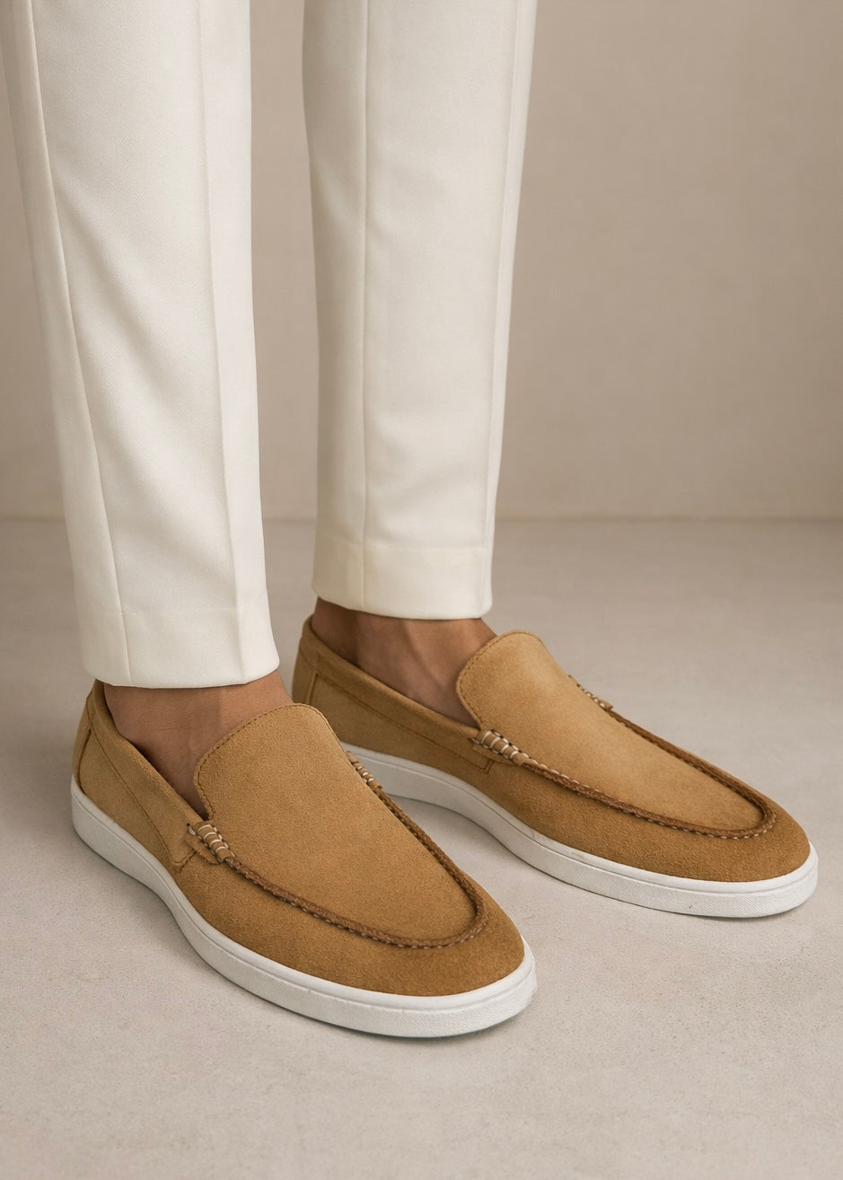 0025 Lunaro Suede luxury loafer-FT