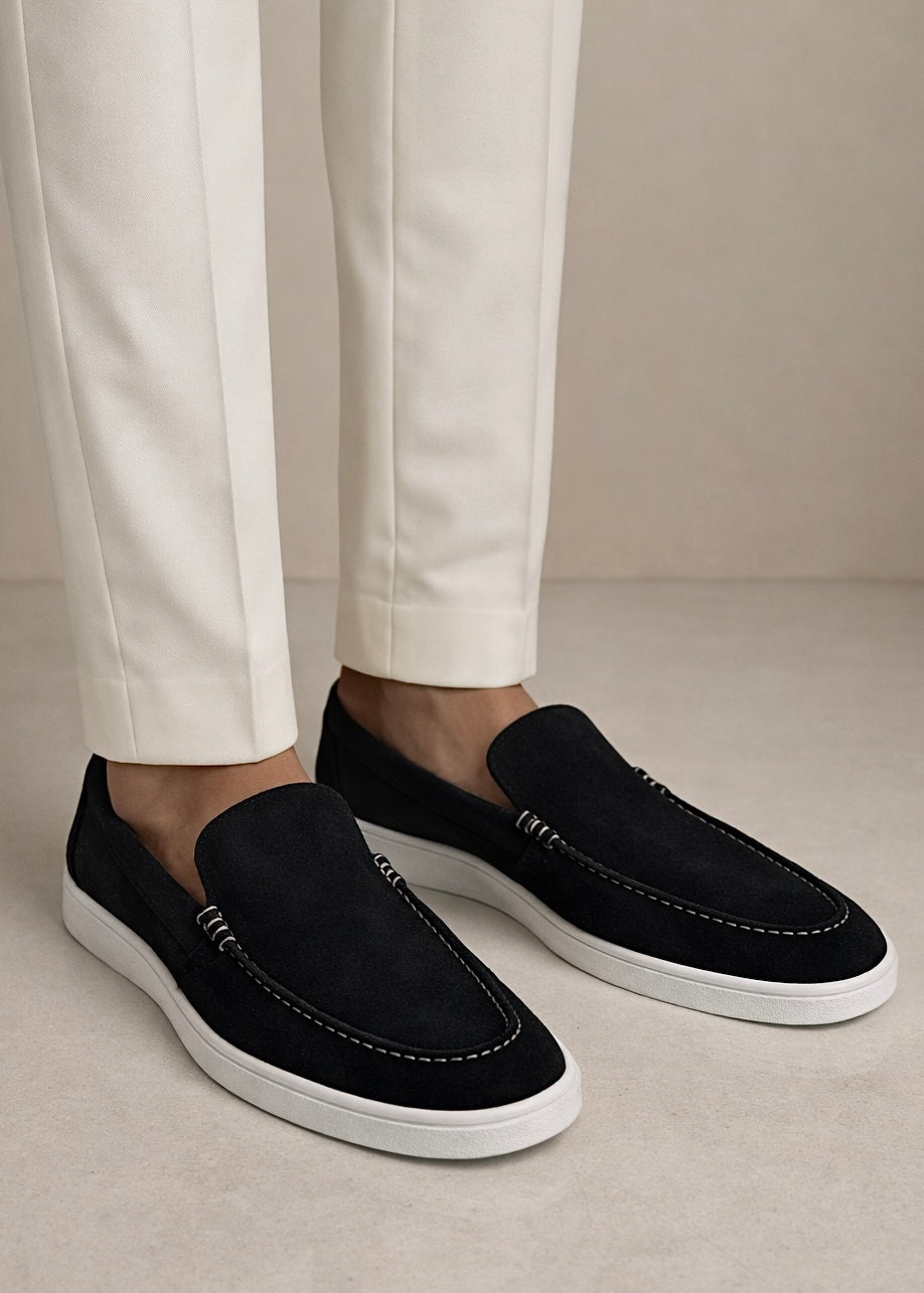 0025 Lunaro Suede luxury loafer-FT