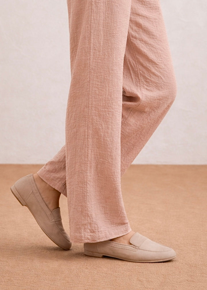 THE CREPE TEXTURE TROUSER-FT