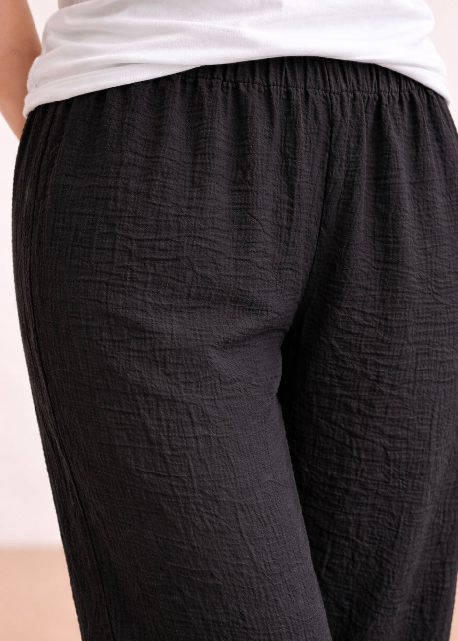 THE CREPE TEXTURE TROUSER-FT